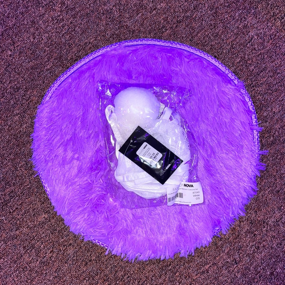 White Bunny Lingerie Set